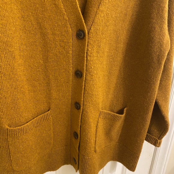 PENDELTON WASHABLE 100% SHETLAND WOOL BOYFRIEND CARDIGAN SWEATER MEDIUM EUC - Picture 9 of 16